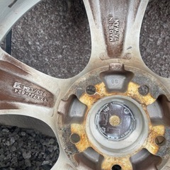 中古タイヤホイールセット　17インチ　offset52