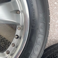 中古タイヤホイールセット　17インチ　offset52