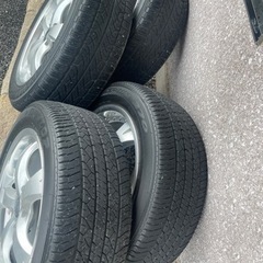 中古タイヤホイールセット　17インチ　offset52
