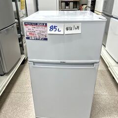 Haier　2ドア冷凍冷蔵庫　85L　JR-N85B　2018年製