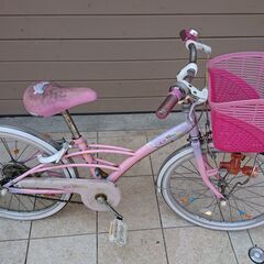 子供用自転車（20インチ）女の子向け