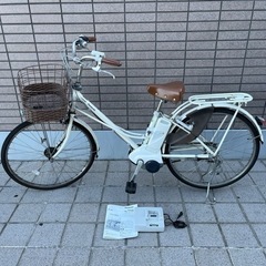 パナソニック　電動アシスト自転車　BE-ELCF63 ホワイト
