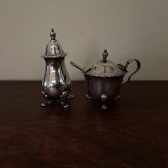 イギリスアンティークシルバー３点セット　１９００年代初頭