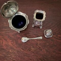 イギリスアンティークシルバー３点セット　１９００年代初頭