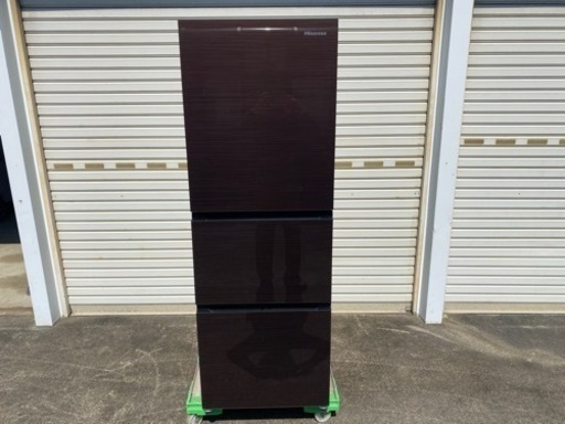 世界的に有名な 3ドア冷蔵庫 2019年製 Hisense キレイ HR-G2801BR ハイセンス 282L 冷蔵庫
