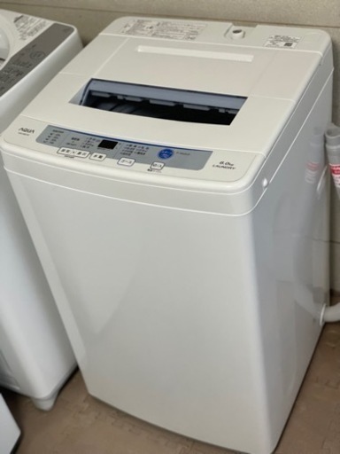 送料・設置込み　洗濯機　6kg AQUA 2017年