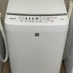 送料・設置込み　洗濯機　4.5kg Hisense 2017年
