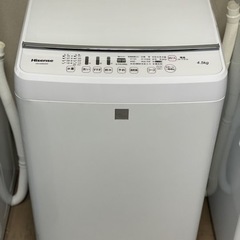 送料・設置込み 洗濯機 4.5kg Hisense 2017年