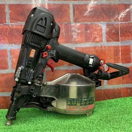 MAX マックス HN-50N2(D) 高圧 釘打ち機 50mm エアロスター【野田愛宕