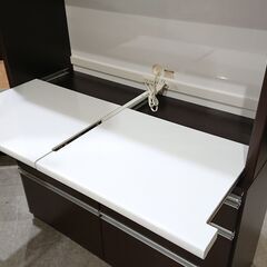 松田家具｜マジック｜スライド扉キッチンボード｜食器棚