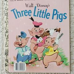 ディズニー三匹の子ブタ英語版絵本 ベルベル 水戸の家具の中古あげます 譲ります ジモティーで不用品の処分