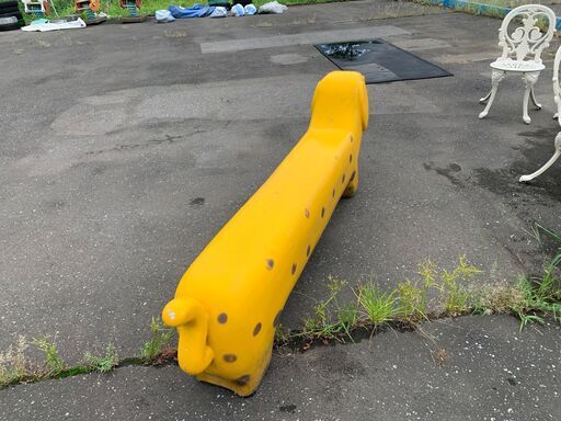 犬 型 ミニチュアダックス ビッグ ベンチ 椅子