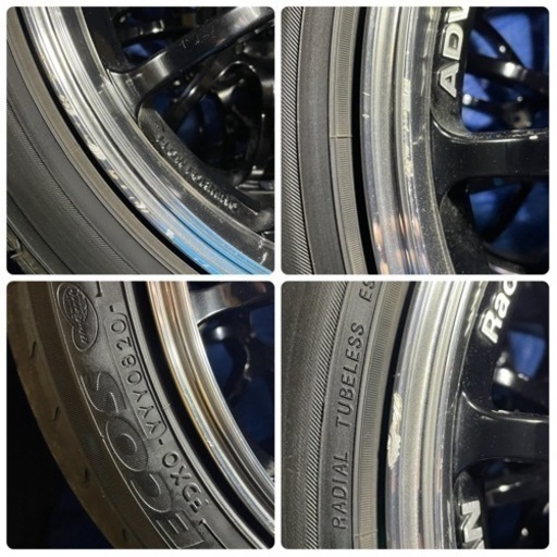 (売却済)ADVAN Racing RS-D 4本セット