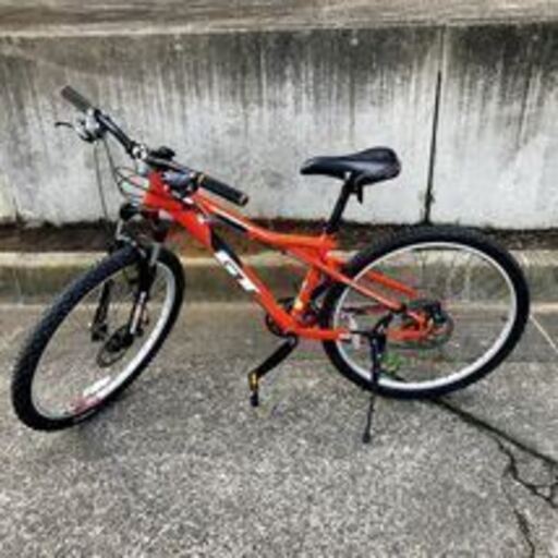 マウンテンバイク SHIMANO GT 自転車　レッド