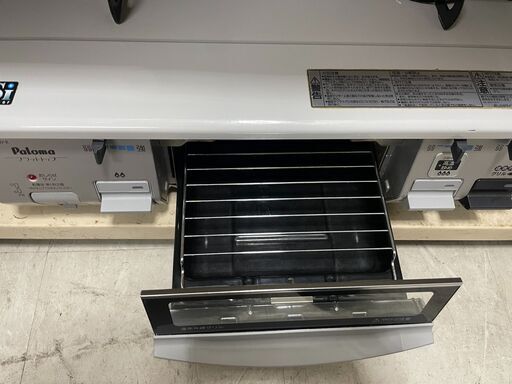 ガスコンロ No.2715 LPガス パロマ IC-900V-R 2015年製 【リサイクル