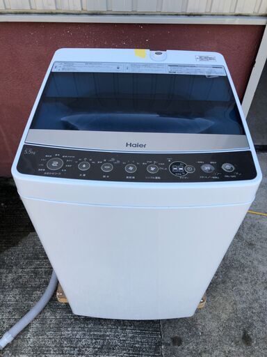 Haier/ハイアール 全自動洗濯機 5.5kg JW-C55A 2019年製 J07062