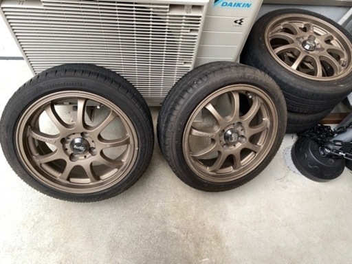 LMsports レアマイスター 軽 15インチ 6J タイヤほぼ新品
