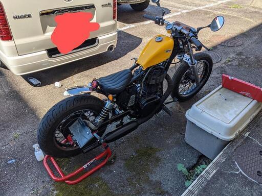 サベージ400フルカスタム　フュージョン、スカイウェーブ、フォルツァ、各250ｃｃなどと交換可