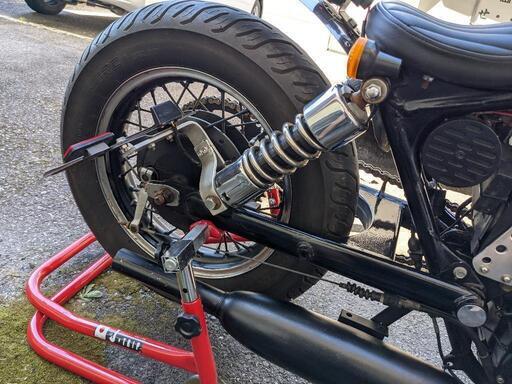 サベージ400フルカスタム　フュージョン、スカイウェーブ、フォルツァ、各250ｃｃなどと交換可