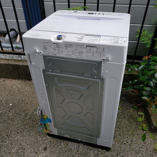 ハイセンス全自動洗濯機 HW-T45D 4.5kg 2021年製