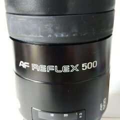 MINOLTA/AF REFLEX/AF-500/カメラレンズ/...