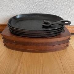 鉄製ステーキ皿