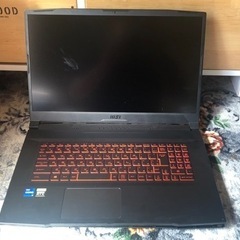MSI ゲーミングノートパソコン　第11世代　corei7搭載　クラボ　RTX3050