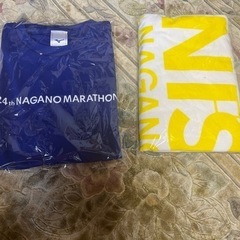 長野マラソン2022Tシャツ　タオル