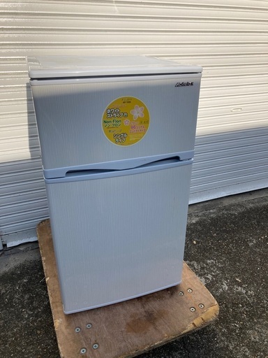【美品】2ドア冷凍冷蔵庫 96L ノンフロン