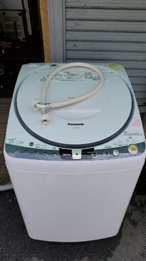 Panasonic乾燥機つき。8キロの洗濯機！2015年