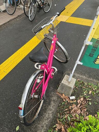リサイクルショップどりーむ鹿大前店】No267 自転車 26インチ かわいい