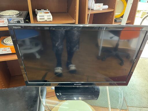 【リサイクルショップどりーむ鹿大前店】No.2128　TV　SHARP　24型　LC-24K20　リモコン付き　2015年製♪