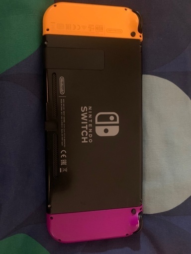 Nintendo Switch Joy-Con(R)紫(L)オレンジ、充電器、あつまれどうぶつ