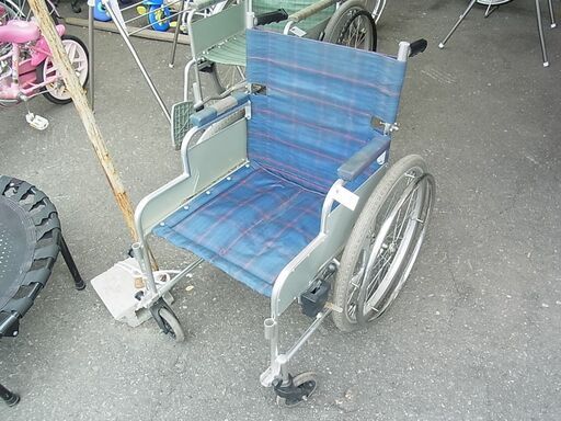 NICKニック自走用車椅子折りたたみ式介護用品フットサポートなし車イス (札幌リサイクルセンタ) 月寒中央のその他の中古あげます・譲ります ...