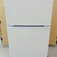 【恵庭】ユーイング　ノンフロン冷凍冷蔵庫　UR-D90J　201...