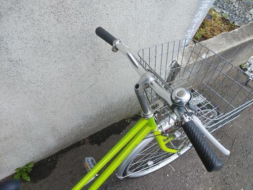 決まりました！札幌市内配達無料。中古27インチグリーン。