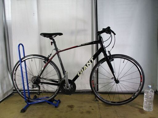C95★26800円スタート★整備済み スポーツ中古自転車 【GIANT　ESCAPE ＲＸ３　50ｃｍ　黒　クロスバイク】