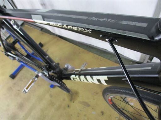 C95★26800円スタート★整備済み スポーツ中古自転車 【GIANT　ESCAPE ＲＸ３　50ｃｍ　黒　クロスバイク】