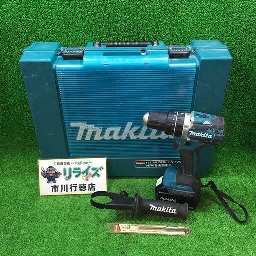 マキタ HP484D 充電式ドライバドリル 18V純正バッテリー1個付き （6.0Ah18V）【市川行徳店】【店頭取引限定】【中古】管理番号：ITP9AG8BYK9W