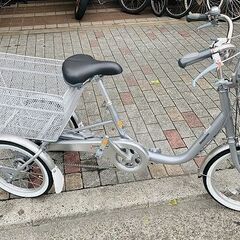 【美中古】３輪自転車　ブリヂストン製　3段変速