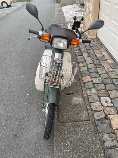 陸送可 HONDA スーパーカブ50 スーパーカスタムエコノミー 4速 キャブ