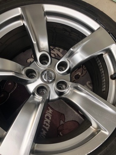 日産　フェアレディZ Z34 純正ホイール　＋追金でワイトレ