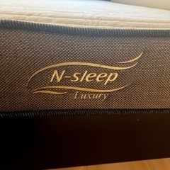 売れました【ニトリ】ベッドフレーム＆上質マットレスセット/セミダブル