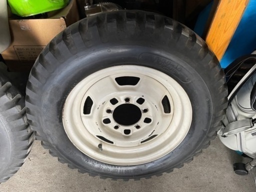 ジムニーSJ30 純正ホイール 希少ゲタ山タイヤ付 ブリヂストン 6.00-16