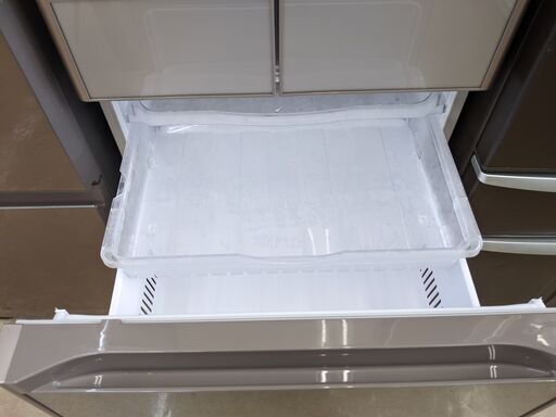 【お値下げ致しました！！】HITACHI501L冷蔵庫 ファミリー冷蔵庫 家電 2018 R-S50J 日立 No1908