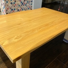 お譲り先決定　木製　テーブル　座卓　ローテーブル