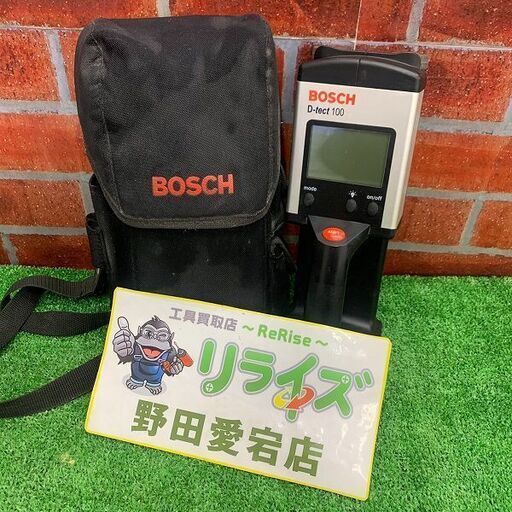 BOSCH ボッシュ D-tect100 鉄筋探査機 ウォールスキャナー【野田愛宕店】【店頭取引限定】【中古】IT6Y9K32UXIG