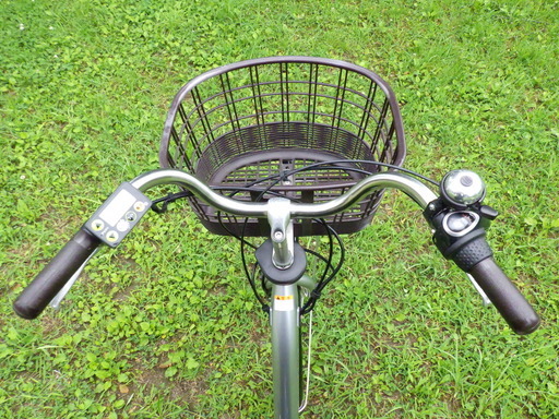 【ジモ取引終了7/22】≪U007ジ≫ 乗車OK YAMAHA/ヤマハ 電動アシスト自転車 PAS With PA24W 24インチ 3段変速 ピュアシルバー 買い物カゴ付き 自転車/電動自転車 ジモ取引終了7/22】≪U007ジ≫ 乗車OK YAMAHA/ヤマハ 電動アシスト自転車