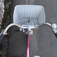 ＜整備・良品＞ブリジストン・三輪車ワゴン・後輪タイヤ2本、スポーク、サドルなど新品に交換。