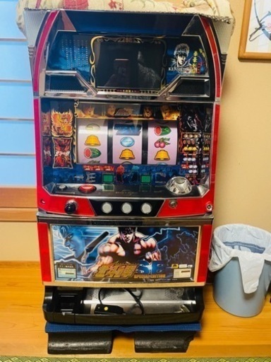 北斗の拳SEパチスロ台/動作確認済み/メダルなしで遊戯可能